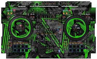 Pioneer DJ DDJ FLX10 Skin Ridge Green